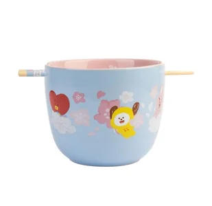 Zestaw prezentowy BT21 zestaw do ramen na prezent miseczka z pałeczkami 1400 ml - Figurki dla dzieci Zestaw prezentowy BT21 zestaw do ramen na prezent miseczka z pałeczkami 1400 ml - Figurki dla dzieci - miniaturka - grafika 1