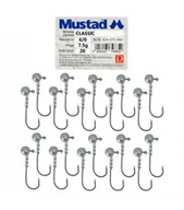 Inne akcesoria dla wędkarzy - Mustad Główka jigowa Classic Hak nr 6/0 - 7,5g - miniaturka - grafika 1