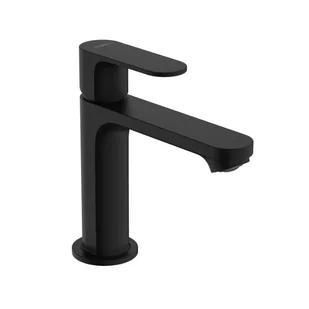 HANSGROHE 72517670 Rebris S Jednouchwytowa bateria umywalkowa 110 z kompletem odpływowym Czarny Matowy - Baterie umywalkowe - miniaturka - grafika 2