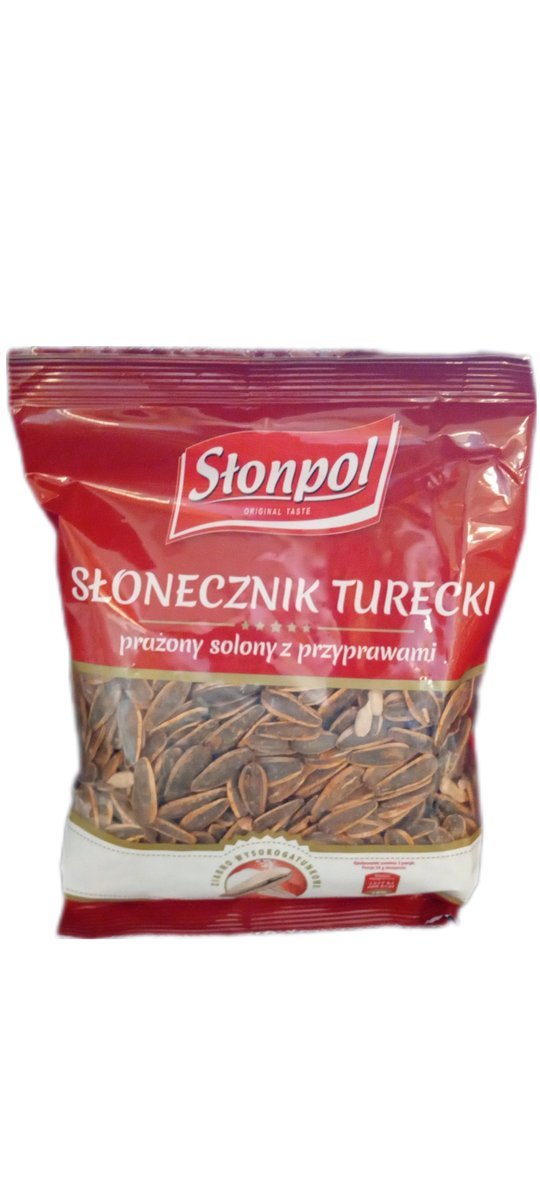 Słonpol Słonecznik Turecki z Przyprawami DUŻY 150g ciemne ziarno
