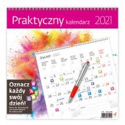 Kalendarze - Helma Kalendarz 2021 30X30 Praktyczny Kalendarz - miniaturka - grafika 1