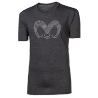 Koszulki sportowe męskie - Koszulka męska Progress HRUTUR "RAM" Rozmiar: XXL / Kolor: szary - miniaturka - grafika 1