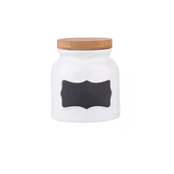 Pozostałe akcesoria kuchenne - Altom SŁOICZEK PORCELANOWY 200ML 8X9CM Z BAMBUSOWYM WIECZKIEM Zakupy dla domu i biura! 01010051782 - miniaturka - grafika 1