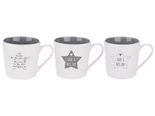 Fl1 KUBEK GREY STARS 380ML 2PL-KUB-G1123 - Kubki - miniaturka - grafika 1