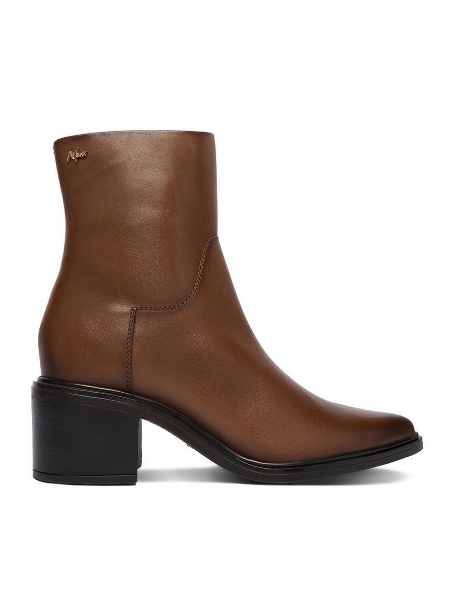 Mexx Botki Damskie Brązowy MEXX-CEO-MX/047C-WI44 Brązowy