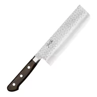 Noże kuchenne - Hokiyama Murakumo AUS-8 Brown Nóż Nakiri 16,5 cm - miniaturka - grafika 1