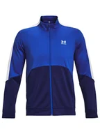 Kurtki i kamizelki sportowe męskie - Under Armour Bluza w kolorze granatowo-niebieskim - miniaturka - grafika 1