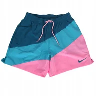 Kąpielówki męskie - Szorty Nike Color Surge 5" NESSD471 670 L niebieski - miniaturka - grafika 1