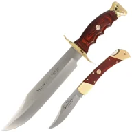 Noże - Zestaw noży Muela BW-22N: BW-22 i 10M Pakka Wood, Satin X50CrMoV15 - miniaturka - grafika 1