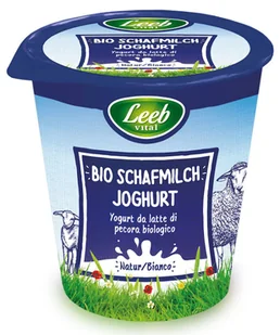 LEEB VITAL (nabiał z mleka koziego i owczego) OWCZY JOGURT NATURALNY BIO 125 g - LEEB VITAL BP-9007833008204 - Kefiry, jogurty, maślanki - miniaturka - grafika 1