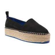 Espadryle damskie - Calvin Klein Jeans Espadryle FLATFORM - miniaturka - grafika 1