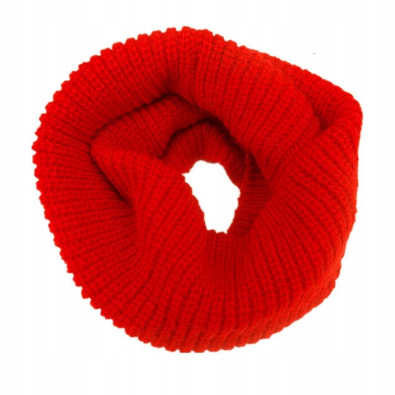 damski SZAL typu KOMIN wygodny i ciepły na zimę modny zimowy SZAL