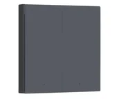 Systemy inteligentnych domów - Aqara Przełącznik ścienny H1 bez neutralnego podwójny szary - miniaturka - grafika 1