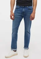 Spodnie męskie - Męskie spodnie jeansowe dopasowane Mustang VEGAS SLIM W34 L32 - miniaturka - grafika 1