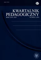 Czasopisma - Kwartalnik Pedagogiczny 3/2021 - miniaturka - grafika 1