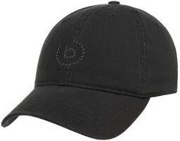 Czapka Bejsbolówka Uni Classic Cotton by bugatti, czarny, One Size - Czapki i chusty sportowe męskie - miniaturka - grafika 1