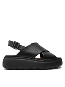 Sandały damskie - Geox Sandały D Spherica Ec4.1 S D45D4A 00085 C9999 Czarny - miniaturka - grafika 1