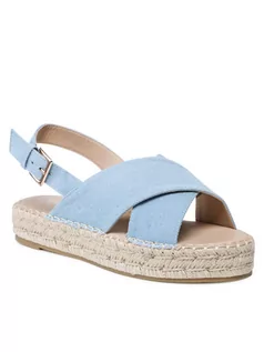 Espadryle damskie - Jenny Fairy Espadryle WSS990-201 Niebieski - grafika 1