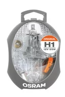 Żarówki samochodowe - Osram Original H1 zestaw żarówek zamiennych w pudełku, halogenowe żarówki do reflektorów, 12V, CLKM H1, kompletny zestaw żarówek zamiennych, 1 zestaw CLKM H1 - miniaturka - grafika 1