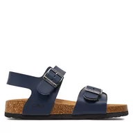 Buty dla chłopców - Sandały CMP Kids Raisho Sandal 3Q95674 Black Blue N950 - miniaturka - grafika 1