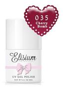 Lakiery hybrydowe - Elisium Elisium, lakier hybrydowy 035 Cherry Bomb, 8 ml - miniaturka - grafika 1