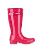 Buty dla dziewczynek - Hunter Kalosze JFT6000RGL-RBP Różowy - miniaturka - grafika 1