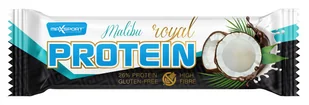 Baton Proteinowy Z Kokosem W Mlecznej Czekoladzie Bezglutenowy 60 g - Maxsport - Batoniki - miniaturka - grafika 1
