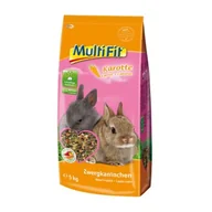 Karma dla gryzoni - MultiFit dla królików miniaturowych z marchewką 5 kg - miniaturka - grafika 1