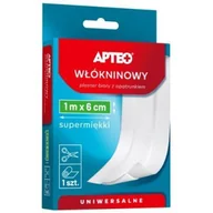 Apteczki i materiały opatrunkowe - Plaster włókninowy z opatrunkiem 6x100cm metr - miniaturka - grafika 1