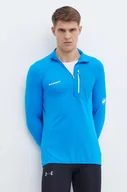 Bluzy męskie - Mammut bluza sportowa Aenergy Light kolor niebieski gładka - miniaturka - grafika 1