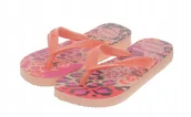 Klapki i japonki damskie - Havaianas Klapki Japonki Wzór Pantera Różowe Dziewczęce 23-24 J1A - miniaturka - grafika 1