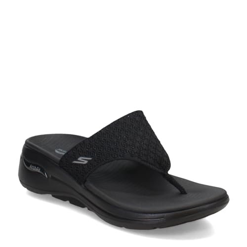 Skechers Klapki damskie, Czarny, 7