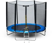 Zabawki i gry sportowe - TRAMPOLINA OGRODOWA BAUERKRAFT Z SIATKĄ O ŚREDNICY 10FT 304 - 312CM - miniaturka - grafika 1