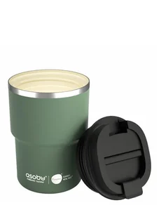 Kubek termiczny Asobu Coffee Express Tumbler 0,36 l - basil green - Kubki termiczne Kubek termiczny Asobu Coffee Express Tumbler 0,36 l - basil green - Kubki termiczne - miniaturka - grafika 1