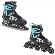 Rolki - Rolki Łyżwy 2w1 Raven Profession Black/Mint 38-42 - miniaturka - grafika 1