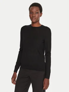 BOSS Sweter Ferpina 50544987 Czarny Slim Fit - Swetry damskie - miniaturka - grafika 1