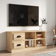 Szafki RTV - vidaXL Szafka pod TV, kolor dąb sonoma, 102x35,5x47,5 cm - miniaturka - grafika 1
