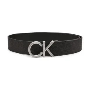 Calvin Klein Skórzany pasek CK METAL BOMBE - Paski - miniaturka - grafika 1