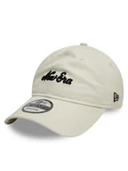 Czapki męskie - New Era Czapka z daszkiem Contrast Stitch 9TWENTY 60595290 Beżowy - miniaturka - grafika 1