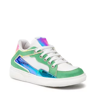 Buty dla dziewczynek - Sneakersy GUESS - FI7CAM ELE12 Green - grafika 1