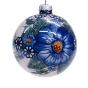 Bombki - Ceramiczna bombka duża Ceramika Bolesławiec - miniaturka - grafika 1