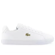 Buty sportowe męskie - Buty Lacoste Lerond Pro 123 3 CMA 745CMA0052-21G - białe - miniaturka - grafika 1