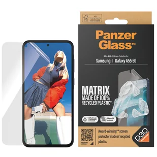 PanzerGlass Matrix Ultra-Wide Fit Sam A55 5G A556 Screen Protection 7362 with Easy Aligner - Szkła hartowane na telefon - miniaturka - grafika 5