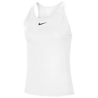 Koszulki i topy damskie - Nike Damska koszulka z krótkim rękawkiem W Nkct Dry Elvtd Ess biały/(czarny) XXL - miniaturka - grafika 1