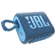 Głośniki przenośne - JBL GO 3 Eco Niebieski - miniaturka - grafika 1
