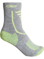 Skarpetki męskie - CMP Skarpety trekkingowe "Thermolite Quarter" w kolorze szarym - miniaturka - grafika 1