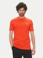 Koszulki męskie - KARL LAGERFELD T-Shirt 755710 552224 Czerwony Regular Fit - miniaturka - grafika 1