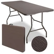 Wyposażenie lokali gastronomicznych - Stół cateringowy EHOKERY Woodland Prostokątny Brązowy - miniaturka - grafika 1