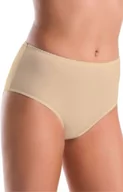 Majtki damskie - Classico figi z wysokim stanem 148 3-pack, Kolor beżowy, Rozmiar L, Teyli - Intymna - miniaturka - grafika 1