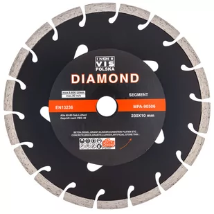 Tarcza diamentowa do betonu 230x10x22.2 mm FALON-TECH - Tarcze do pił - miniaturka - grafika 2